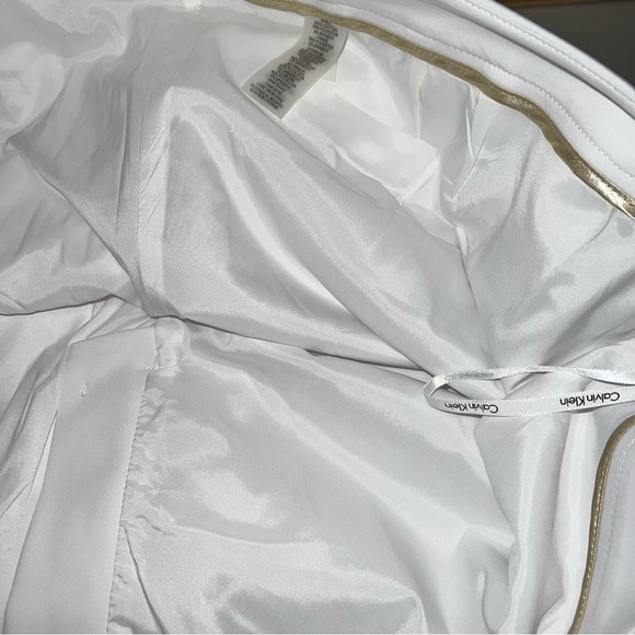 NEW Calvin Klein White Straight Leg Trousers Dress Pants Plus Size 18W - Picture 4 of 11